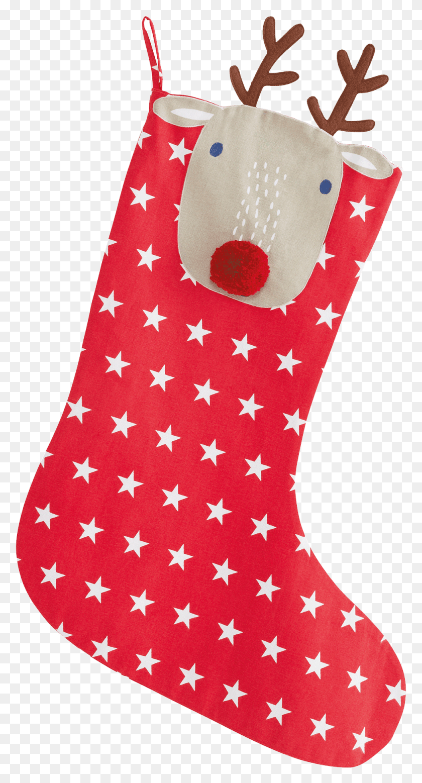 979x1881 Picture Of Unpersonalised Christmas Stocking Christmas Stocking, Stocking, Rug, Gift HD PNG Download