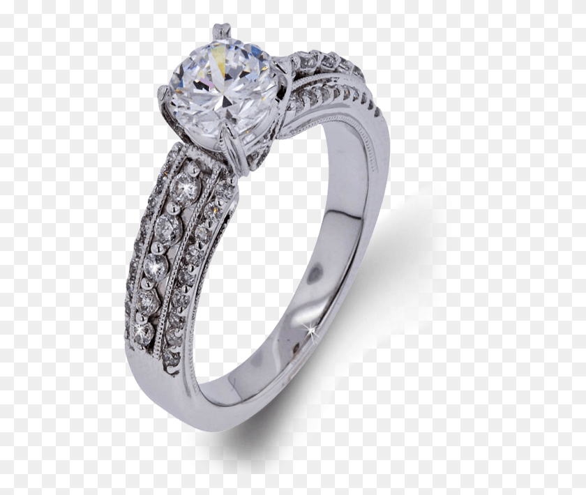 489x650 Picture Of Wre 12031 Pre Engagement Ring, Platinum, Accessories, Accessory HD PNG Download