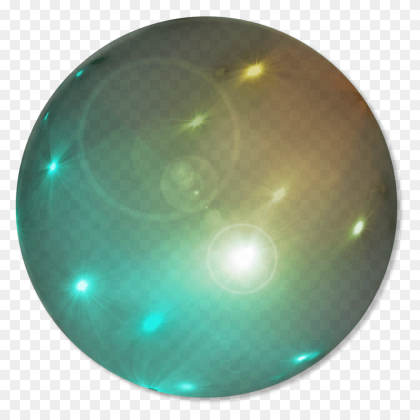 868x869 Picture Orb Green Glowing Orb, Sphere, Astronomy, Light HD PNG Download