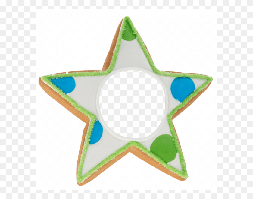 600x600 Picture Perfect Star Party Favor Cookie Circle, Diaper, Star Symbol, Symbol HD PNG Download