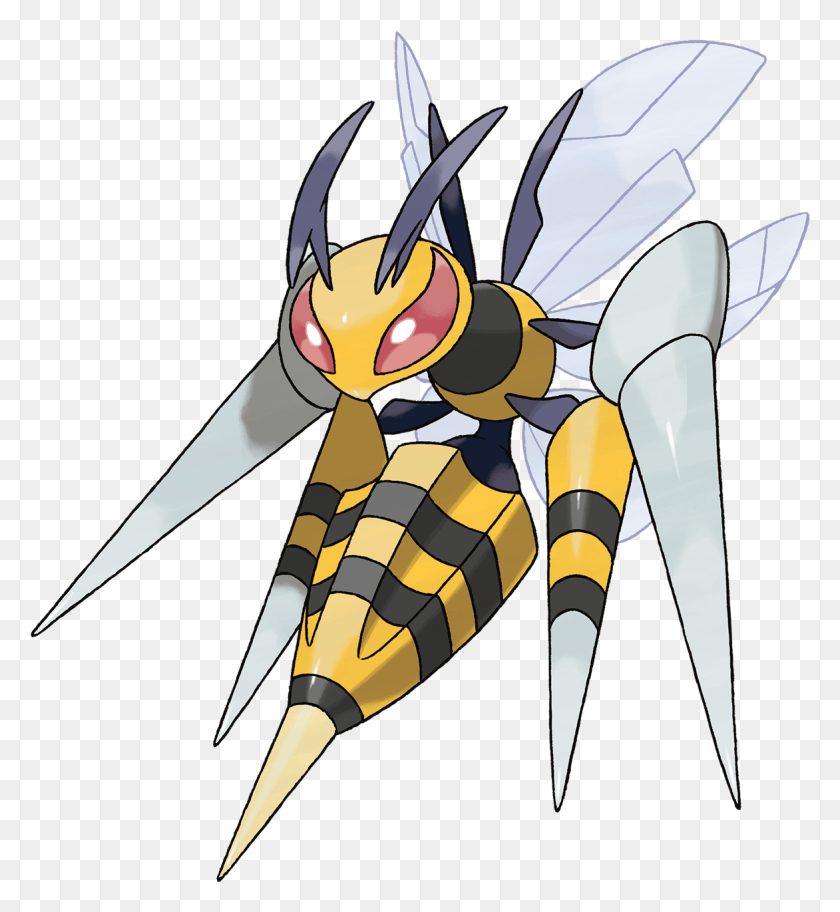 1172x1281 Picture Pokemon Beedrill Mega Evolution, Wasp, Bee, Insect HD PNG Download