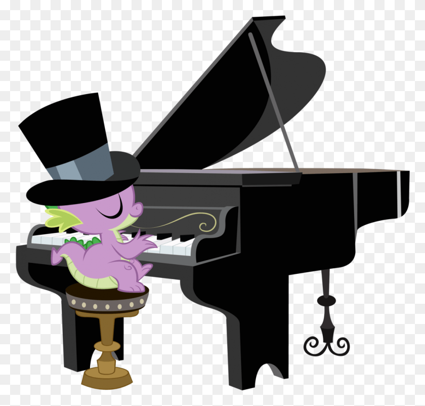1070x1018 Picture Royalty Free Artist Boneswolbach Hat Transparent Background Piano Clipart, Leisure Activities, Grand Piano, Musical Instrument HD PNG Download