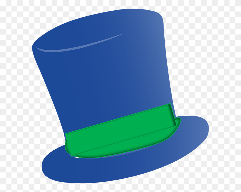 616x608 Picture Royalty Free Blue Books Top Hat By Green And Blue Top Hat, Clothing, Apparel, Hat HD PNG Download