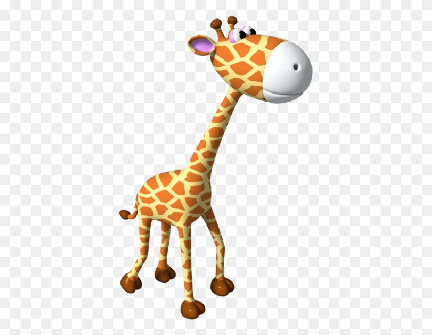 377x592 Picture Royalty Free Library Simple Outline Cute Applique Clipart Transparent Giraffe, Animal, Mammal, Wildlife HD PNG Download