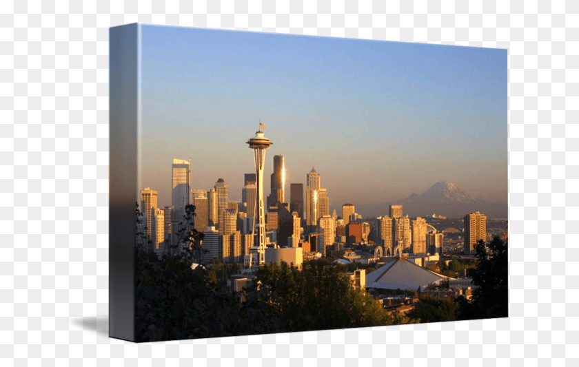 650x473 Picture Stock Seattle Skyline On Seattle, City, Urban, Building HD PNG Download