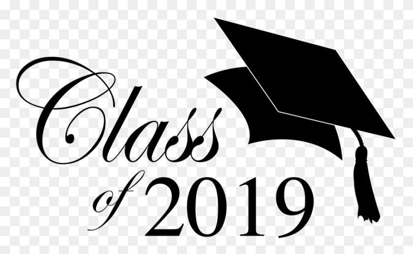 869x510 Picture Transparent Graduation Class Of 2019, Symbol, Axe, Tool HD PNG Download