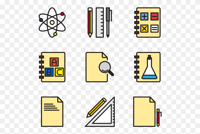 518x505 Picture Transparent Icons Free Education, Text, Pac Man, Lighting HD PNG Download