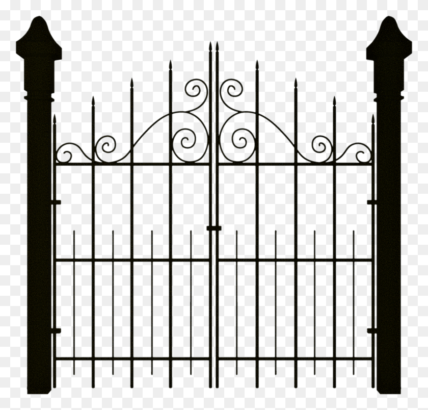 1219x1163 Picture Transparent Library Graveyard Vector Cemetery Halloween Gate Clip Art, Pillar, Architecture, Building HD PNG Download