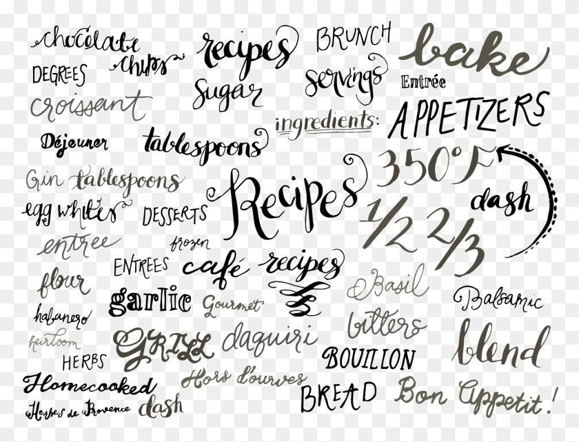1599x1193 Picture Transparent Stock Recipe Card Clipart Recipe Written In Calligraphy, Text, Blackboard, Handwriting HD PNG Download
