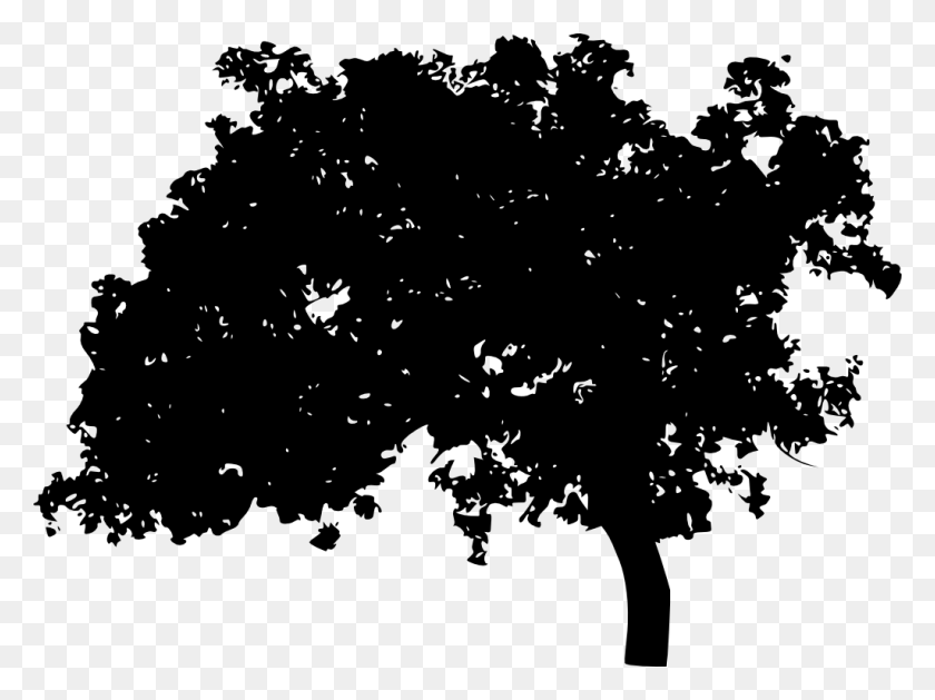 1024x748 Рисунок Дерево Силуэт Переносимая Сетевая Графика, Дерево, Растение Hd Png Скачать