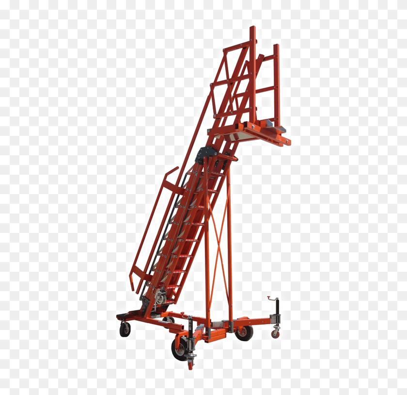 406x754 Picture Tuff Built Mobile Ladder System, Construction Crane, Amusement Park, Roller Coaster HD PNG Download
