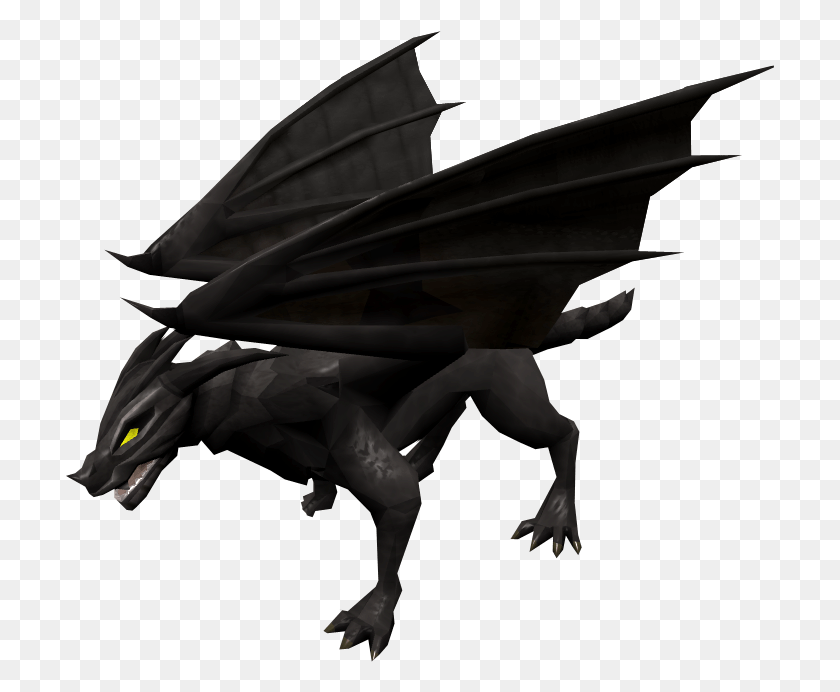 709x632 Pictures Of Black Dragons Runescape Blue Dragon, Bird, Animal HD PNG Download