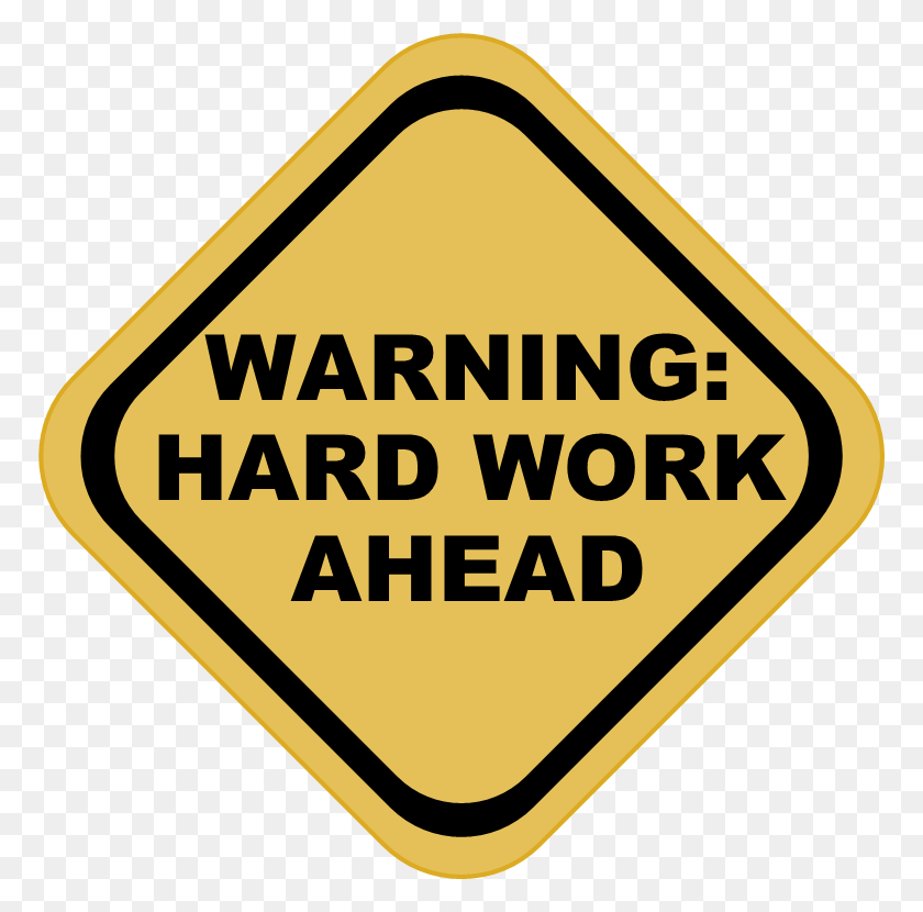 770x770 Pictures Of Hard Work Dangerous Curves Ahead, Symbol, Sign, Road Sign HD PNG Download