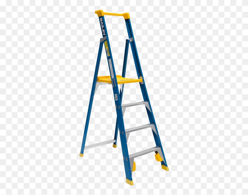 308x601 Pictures Of Ladders Platform Ladder 5 Steps, Furniture, Bow, Chair HD PNG Download