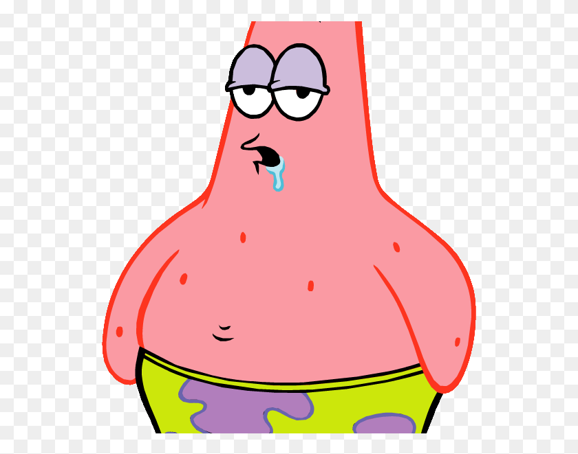 545x601 Pictures Of Patrick From Spongebob Patrick Star Eyes Closed, Food, Pizza, Plant HD PNG Download