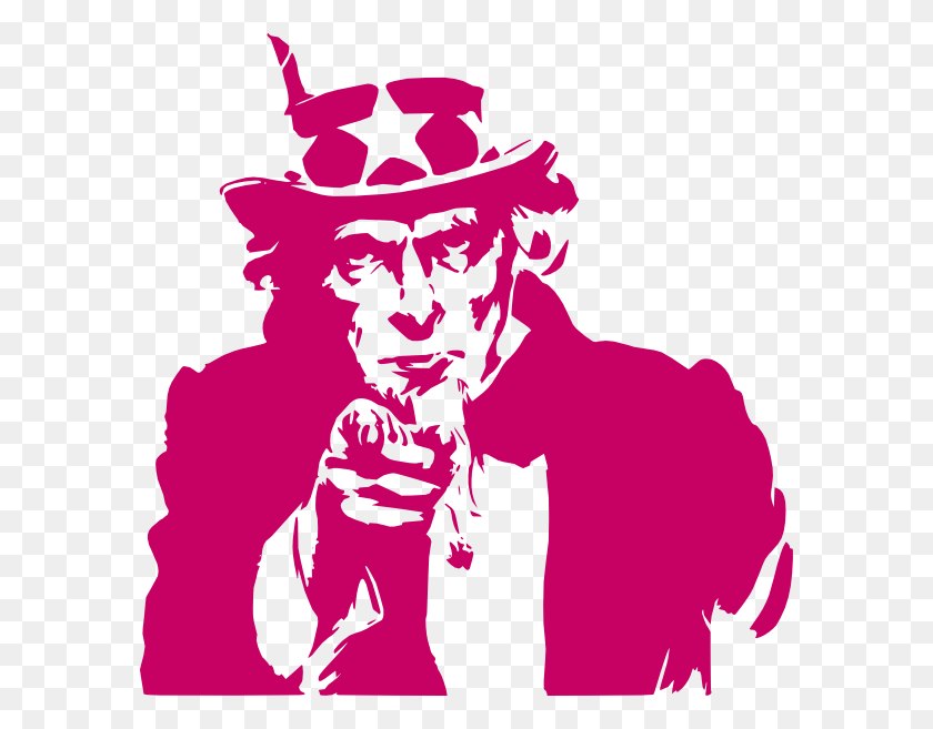 588x597 Pictures Of Voting Uncle Sam Pointing, Logo, Symbol, Trademark HD PNG Download