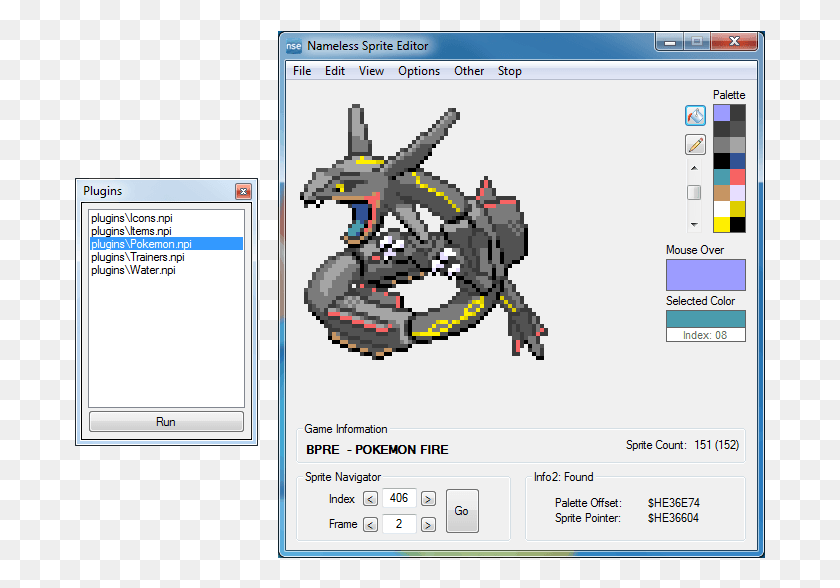 691x528 Pictures Pokemon Emerald Rayquaza Sprite, Toy, Computer, Electronics HD PNG Download