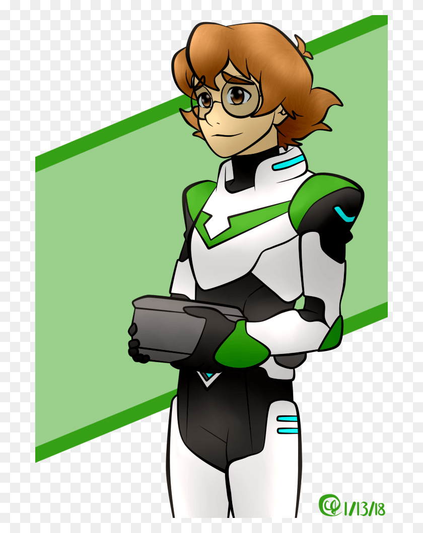 700x1000 Pidge The Green Paladin Of Voltron From Voltron Legendary Paladins Green Voltron, Person, Human, Paintball HD PNG Download