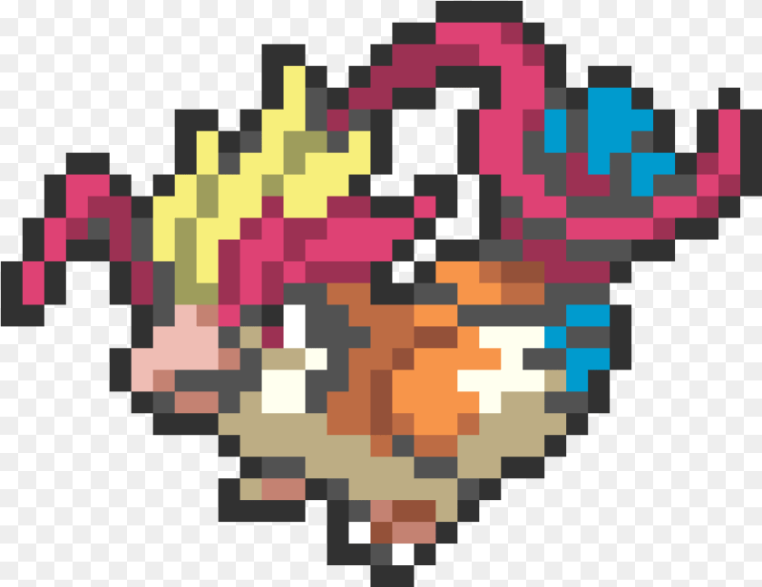 Pidgeot, Art, Graphics, Pattern, Qr Code Sticker PNG