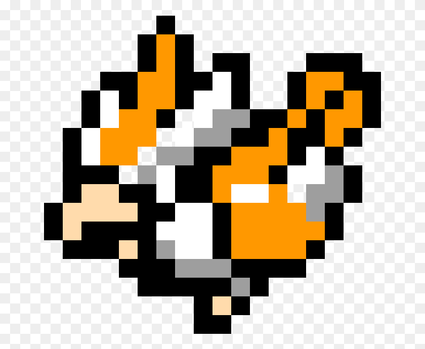 667x630 Pidgey Pixel Art Pokemon Pixel Art Pidgey, Rug, Pac Man, Graphics HD PNG Download