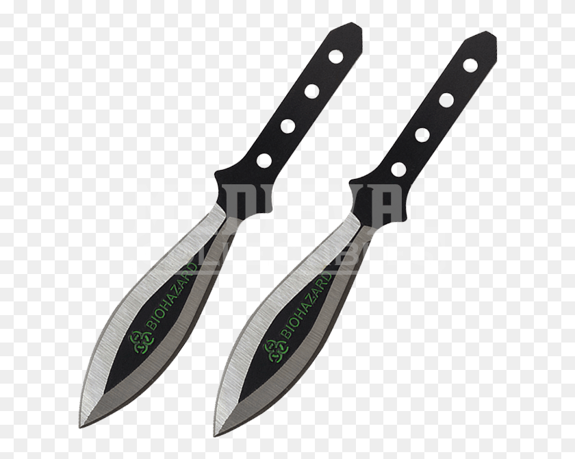 614x610 Piece Biohazard Black Leaf Blade Throwing Knives Leaf Blade Throwing Knife, Weapon, Weaponry, Scissors HD PNG Download