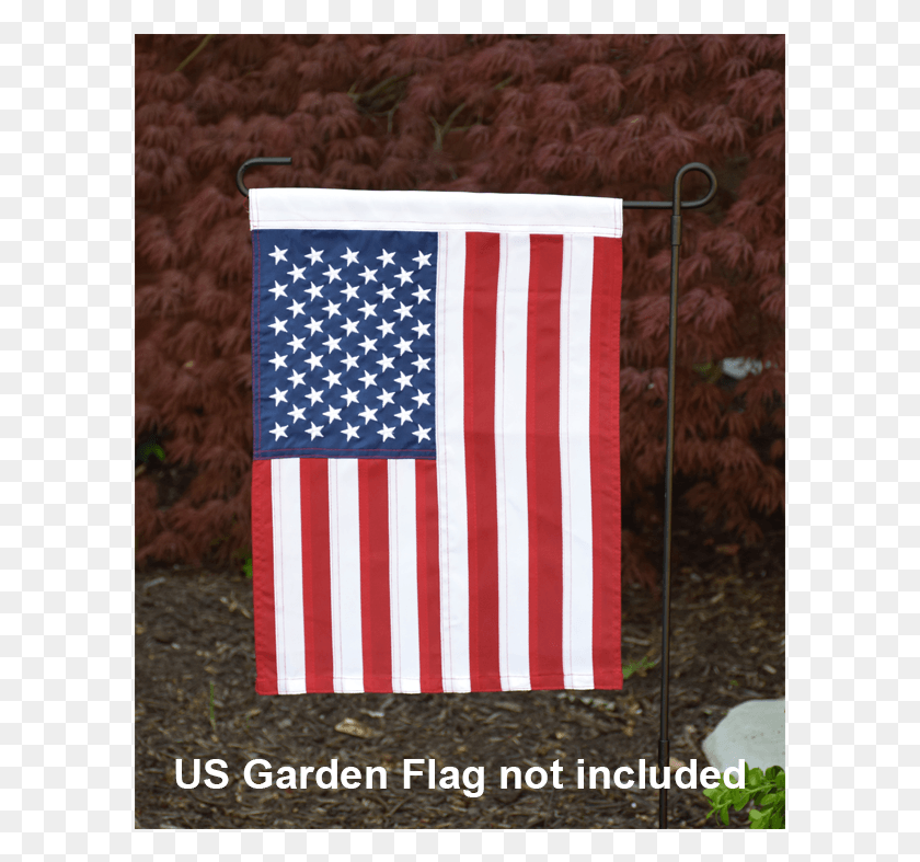595x727 Кусок Сада Флаг Полюс Флаг Сша, Символ, Американский Флаг Hd Png Скачать