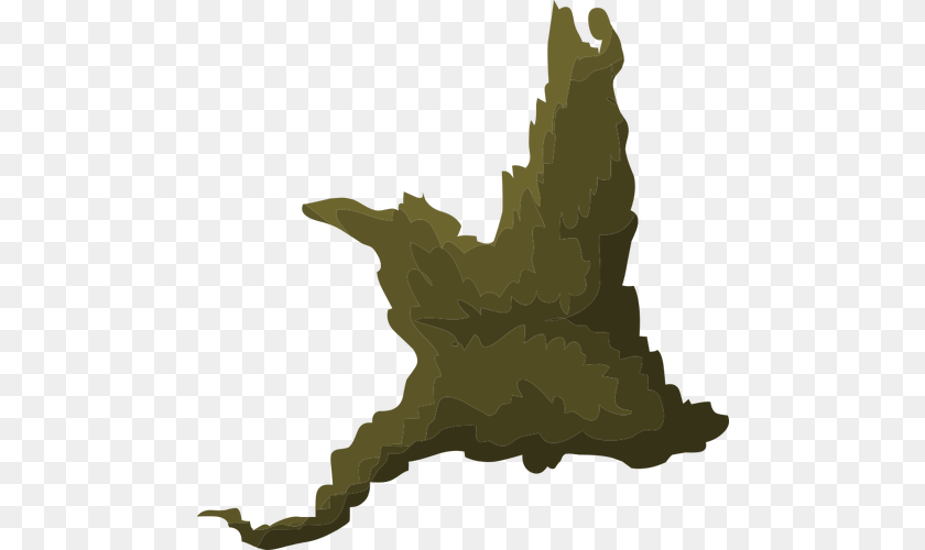 Piece Of Tree Moss, Leaf, Plant, Person, Outdoors Sticker PNG
