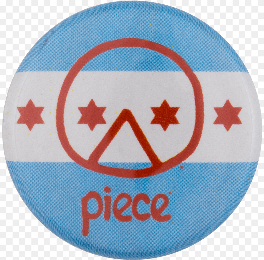 830x829 Piece Pizza Chicago Flag Chicago Button Museum Decals 1 72 Israel, Badge, Logo, Symbol, Ball Clipart PNG