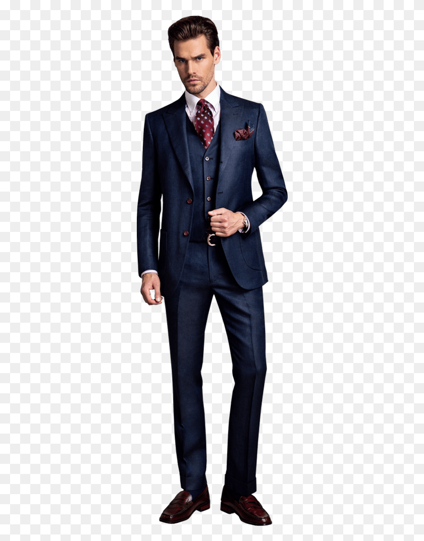 300x1013 Piece Suit Man In Suit, Clothing, Apparel, Tie HD PNG Download