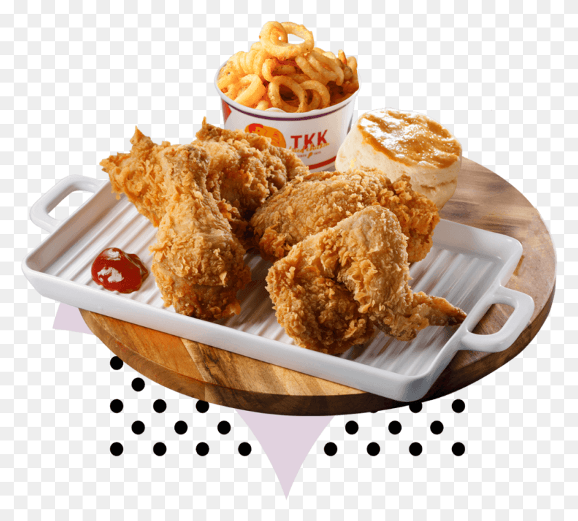 978x874 Pieces Chicken Large Crispy Fried Chicken, Nuggets, Food, Burger HD PNG Download