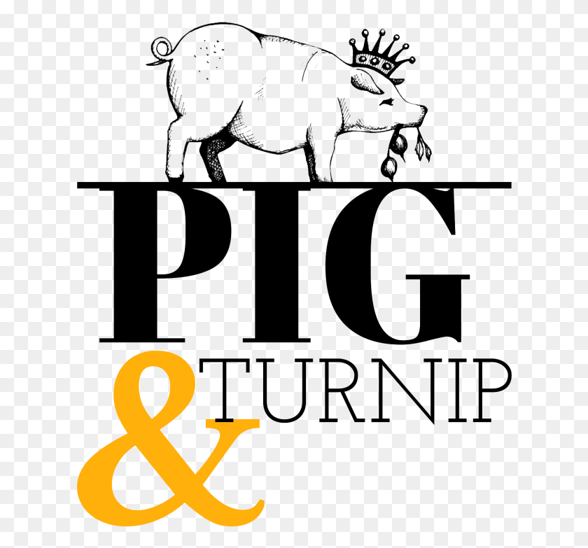624x723 Pig Amp Turnip Delivery Pig, Alphabet, Text, Symbol HD PNG Download