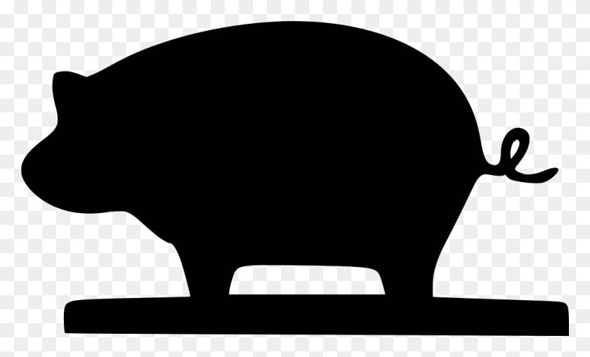 1024x589 Pig Clip Art Free, Gray, World Of Warcraft HD PNG Download
