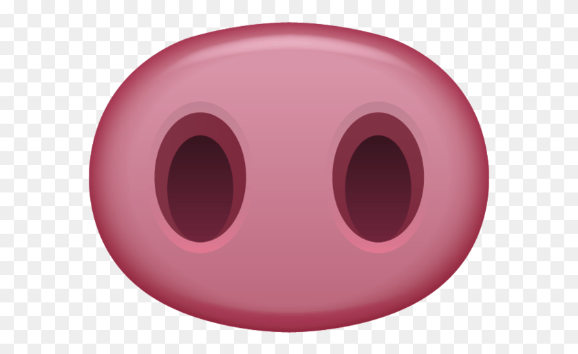 585x455 Pig Nose Emoji Pig Nose Emoji Transparent, Sphere, Sweets, Food HD PNG Download