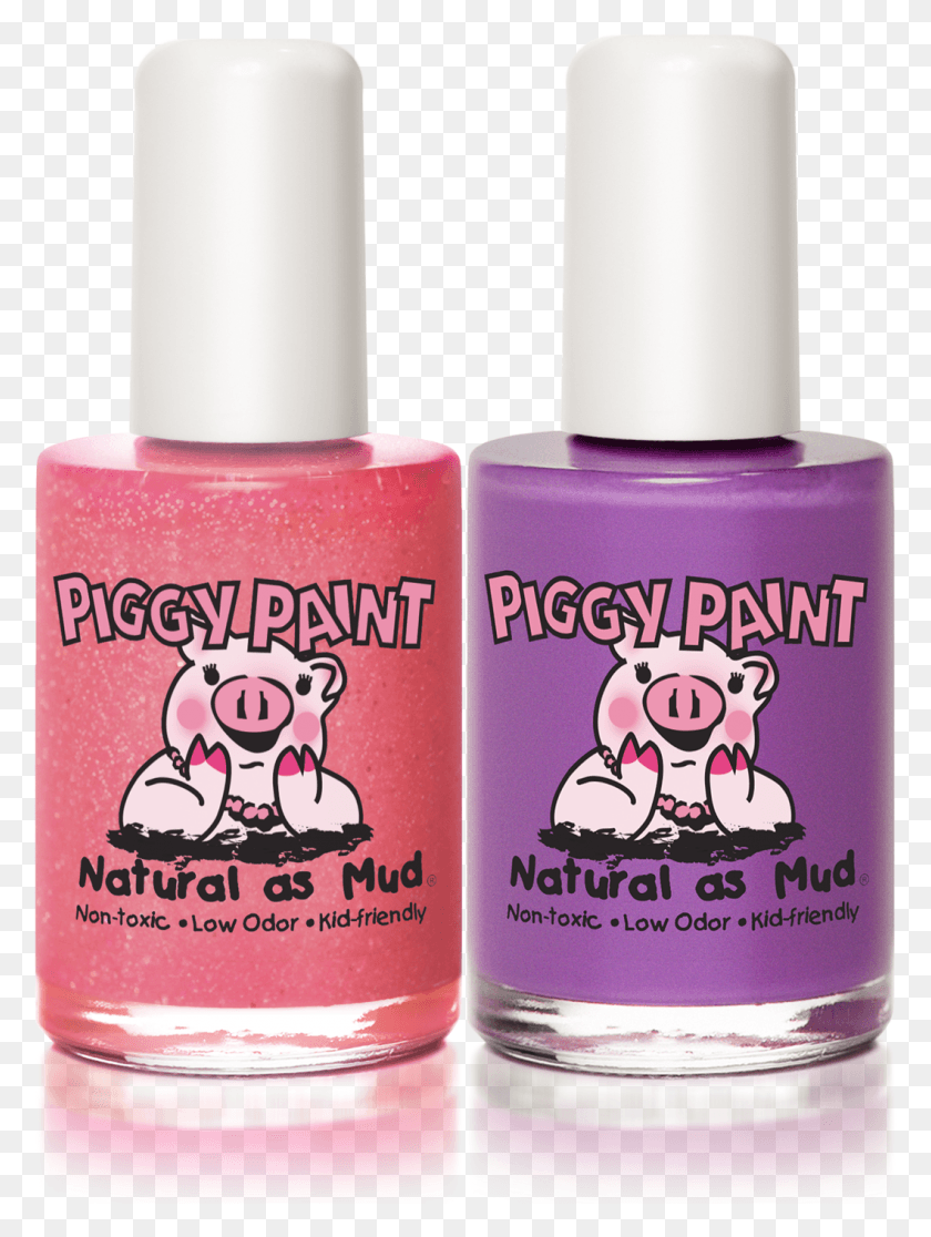 1058x1433 Piggy Paint Non Toxic Nail Polish Rainbow Sprinkles Piggy Paint Nail Polish, Cosmetics, Bottle, Cushion HD PNG Download