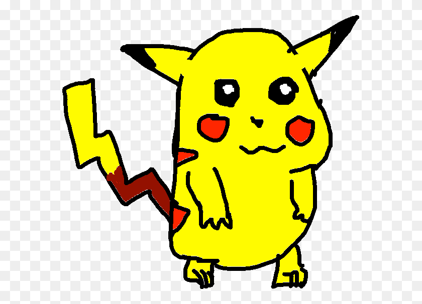 591x546 Pikachu Drawing, Label, Text, Graphics HD PNG Download