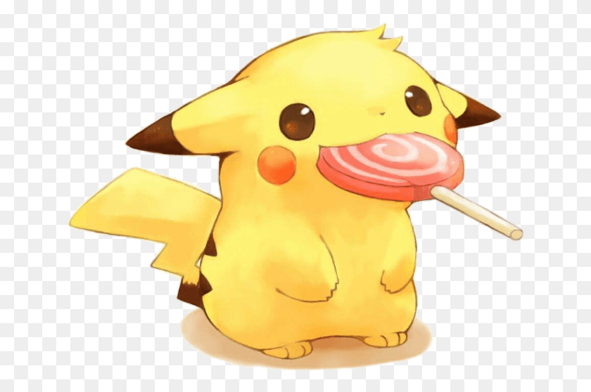 650x498 Pikachu Kawaii Cutest Ever Pokemon, Toy, Sweets, Food HD PNG Download