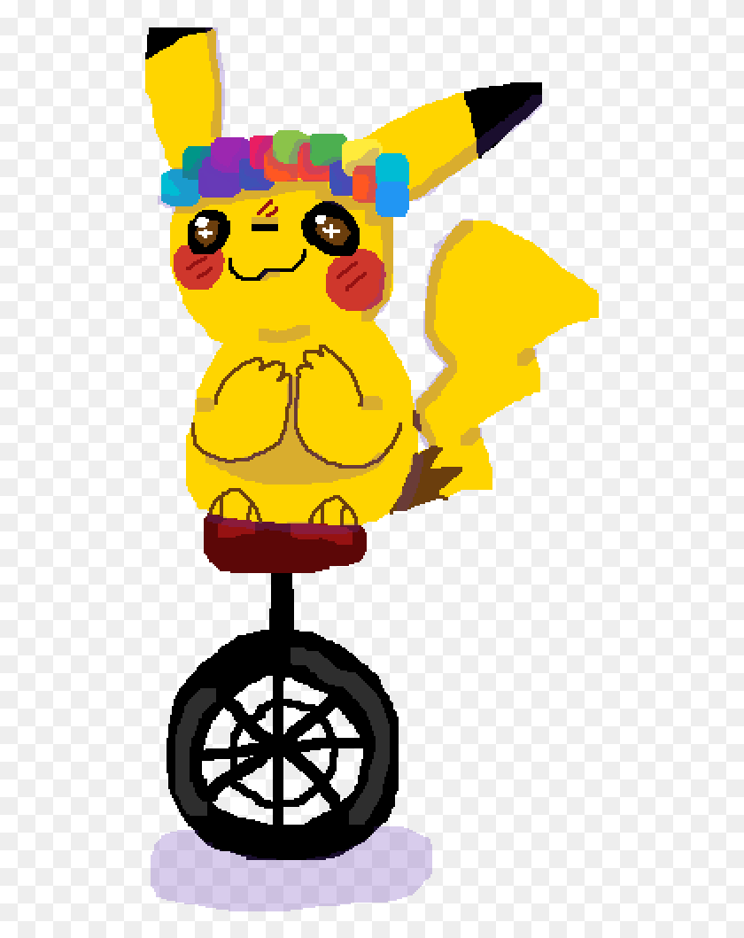 513x999 Pikachu On A Unicycle Cartoon, Poster, Advertisement, Animal HD PNG Download
