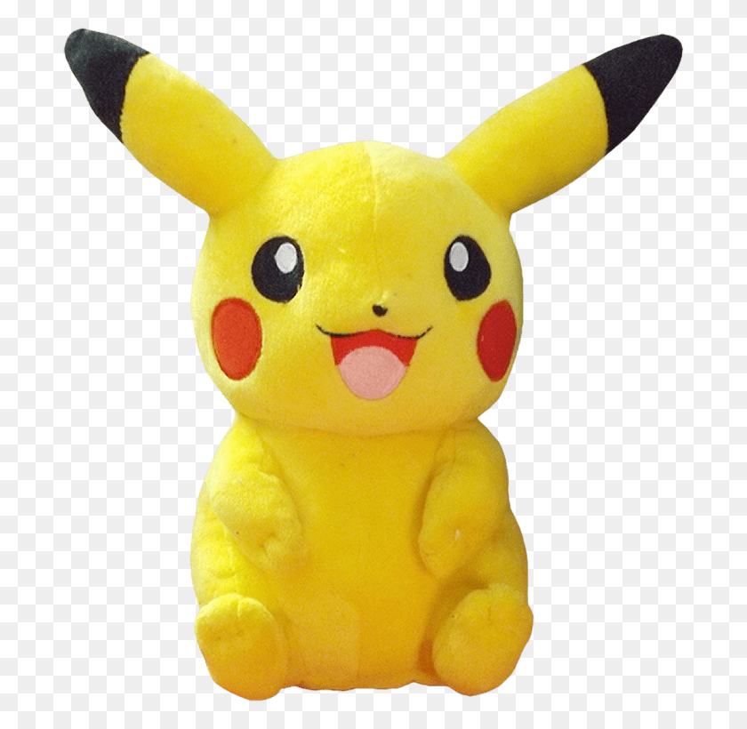 700x760 Pikachu Plush Pikachu Gift, Toy, Bird, Animal HD PNG Download