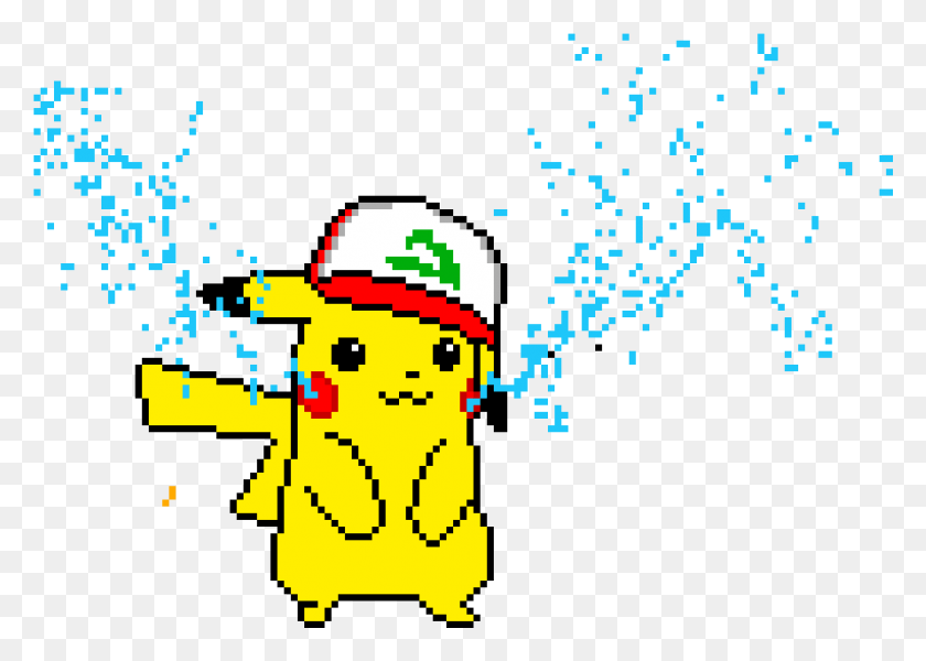 1271x881 Pikachu Yeet Pikachu Kawaii Pixel Art, Pac Man, Hydrant HD PNG Download