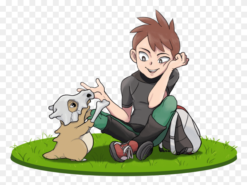873x638 Pikachueevee Is Such A Cute Game In General But This Pokemon Let39s Go Trace Fanart, Person, Human, Doctor HD PNG Download