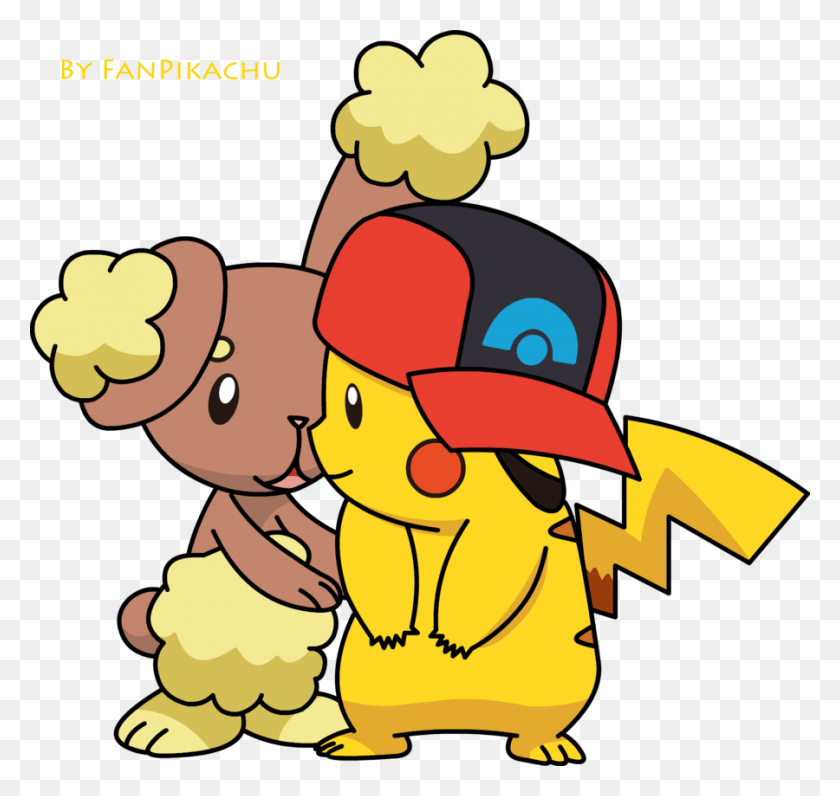 900x850 Pikachuxbuneary Images Pikachu And Buneary Cute Pikachu And Buneary, Graphics, Plant HD PNG Download