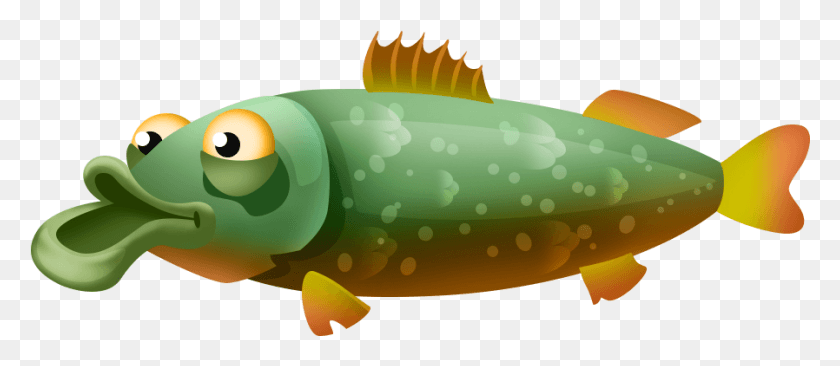 898x353 Pike Northern Lucio, Juguete, Animal, Pez Hd Png