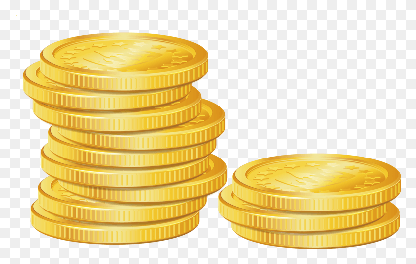 2299x1396 Pile Of Coins Picture Transparent Coins, Gold, Coin, Money HD PNG Download