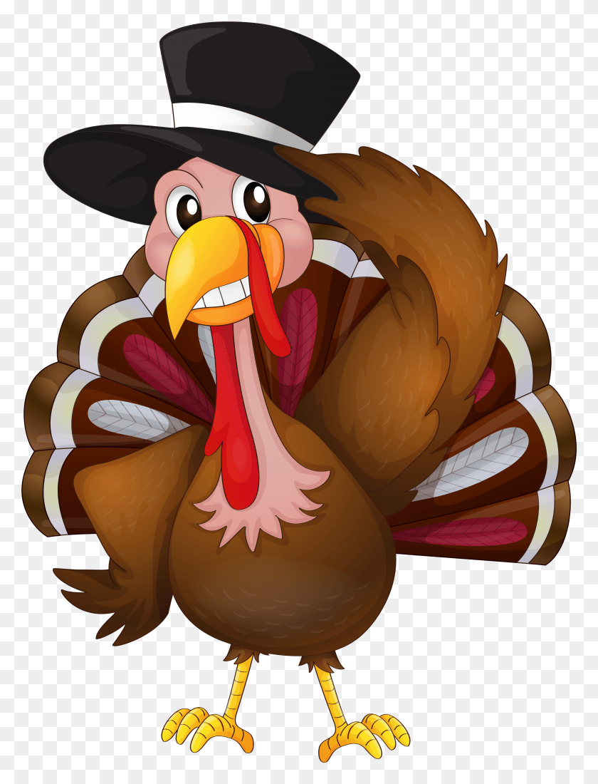 4600x6138 Pilgrim Thanksgiving Thanksgiving Turkey Clipart, Fowl, Bird, Animal HD PNG Download