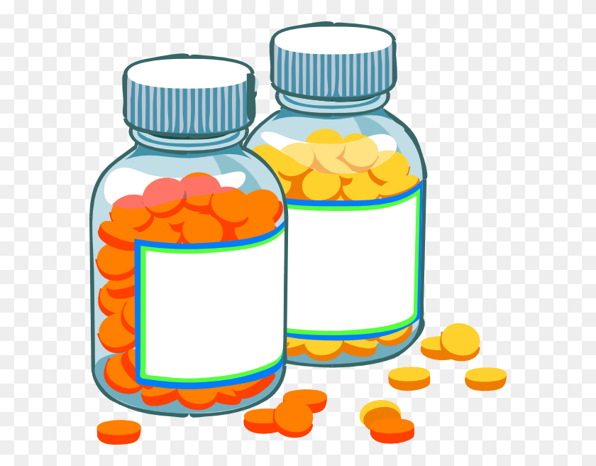 588x596 Pill Cliparts Tablets Clipart, Medication, Capsule HD PNG Download