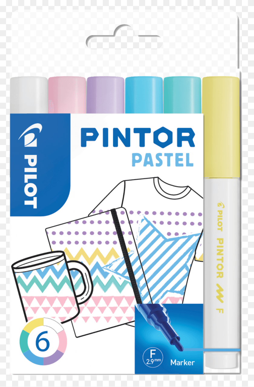 875x1370 Pilot Pen Pintor Pilot, Marker, Text, Label HD PNG Download