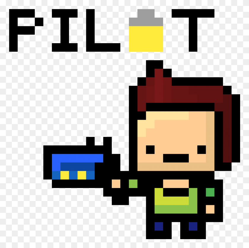 1000x1000 Pilot Shuichi Saihara Pixel Sprite, Pac Man, First Aid, Minecraft HD PNG Download
