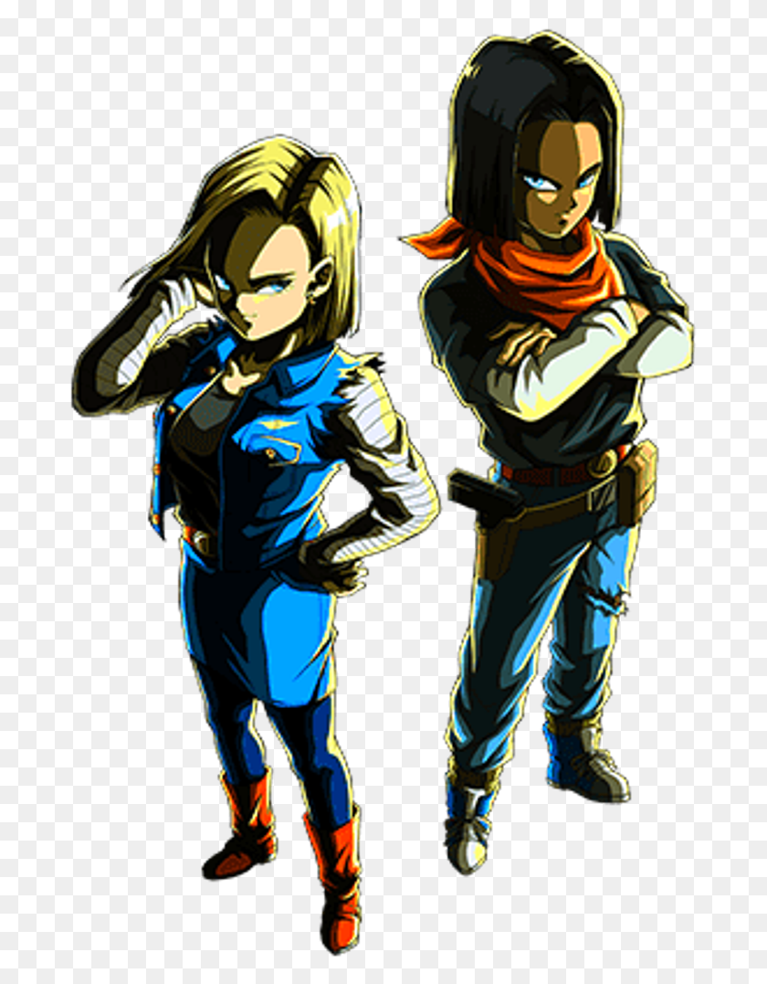 687x1017 Pin By Christopher Boyd On Android 17 And 18 Android 18 And 17, Person, Human, Comics HD PNG Download