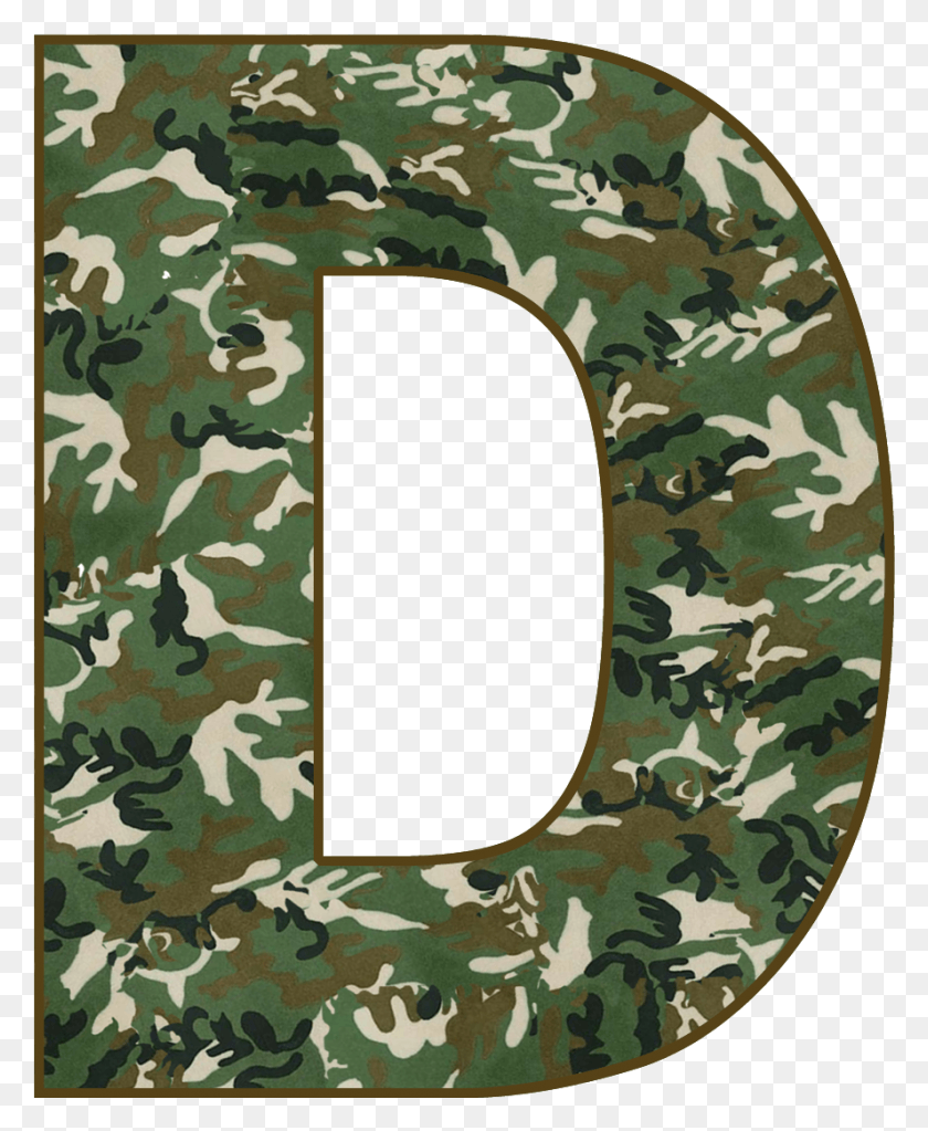 888x1097 Pin By Dayana Gonzalez On Cod In 2019 Letter D Camo, Military, Military Uniform, Rug HD PNG Download