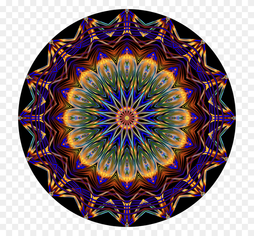 720x720 Pin By G Knur Ege На Art Mandala Favicon, Орнамент, Узор, Фрактал Png Скачать